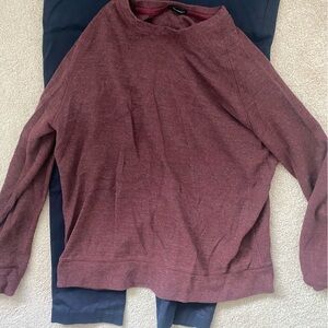 Banana Republic red sweater